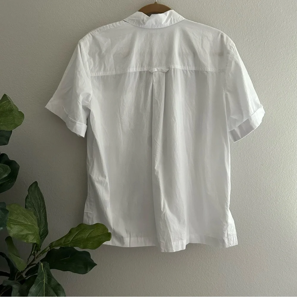 Madewell classic button down lightweight white shirt - Picture 10 of 13